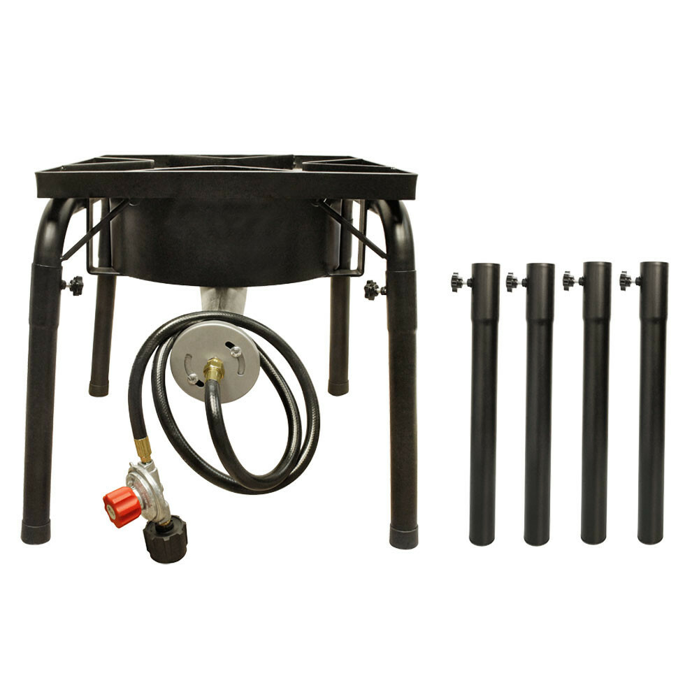 Large Propane Portable Stove Burner WITH Leg Support Extensions