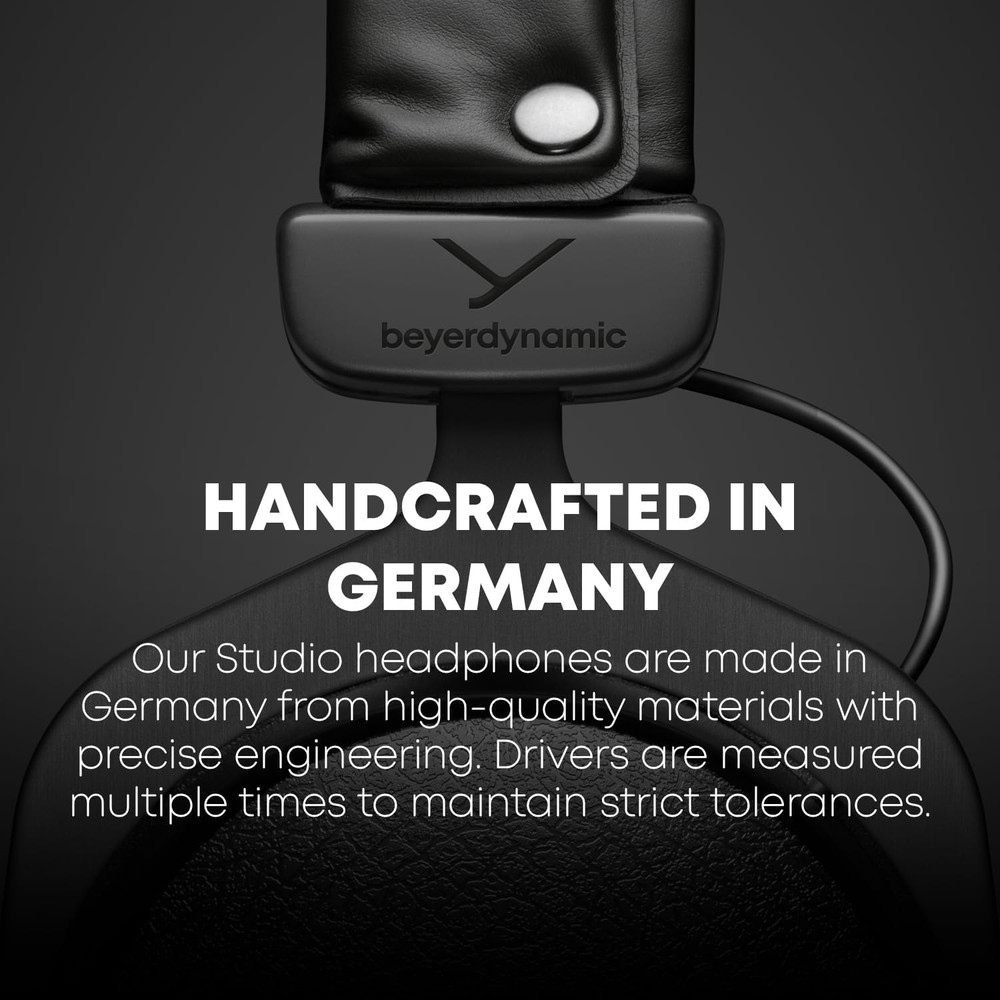 DT 770 Studio, 80 Ohm, Closed Back, over Ear, Wired Professional Studio Headphon