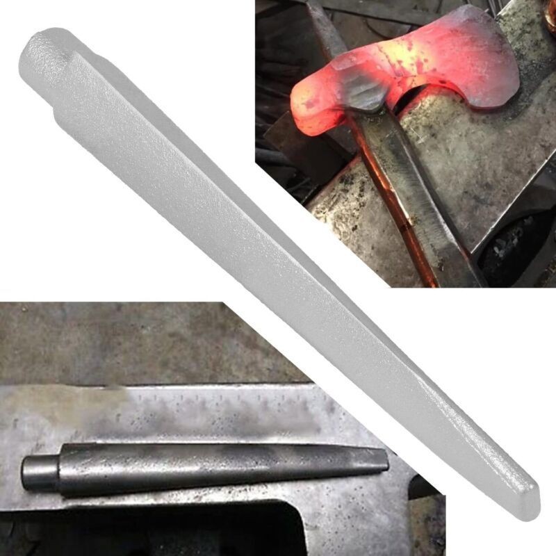 Tomahawk Eye Drift Mandrel Tool for Blacksmithing, Forged Axe Hammer Making Tool