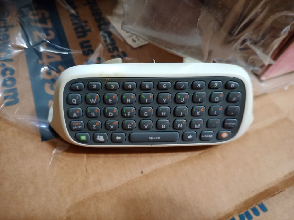 Controller Chatpad Keypad White for Xbox 360 (Microsoft Official) Fully Tested