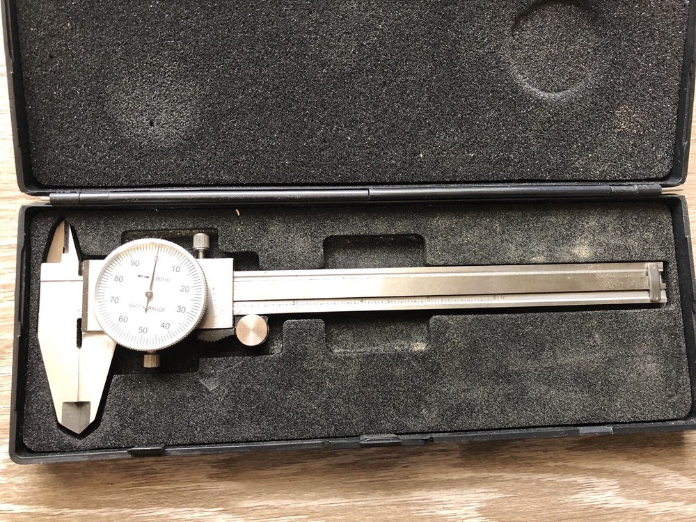 Pittsburgh 6” Fractional Dial Caliper Model #92437