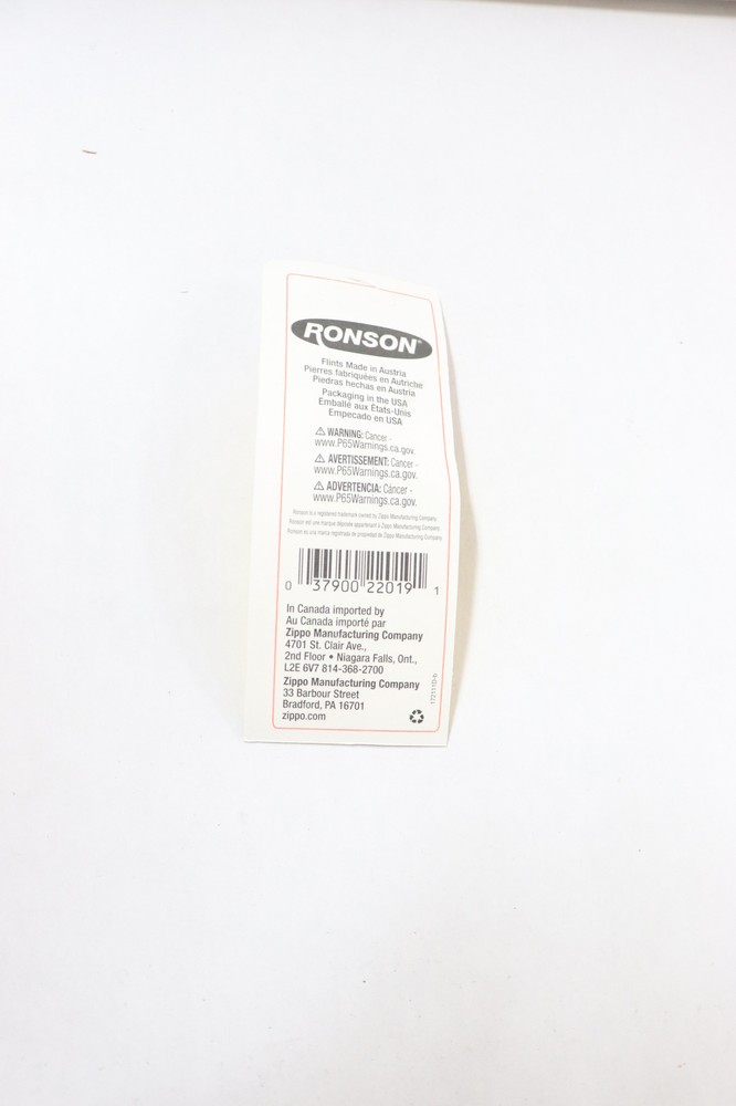 Ronson Flint Dispenser Lighter Accessory 6-FLINT