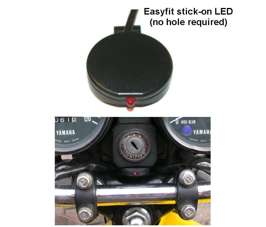 Meta Motorcycle/Car Alarm Replacement Easyfit LED - 2 pack - Free Postage (B19)