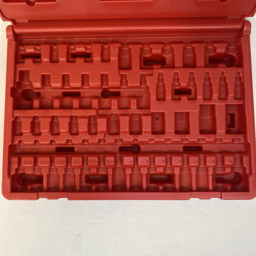 MAC Tools Red Plastic Case ONLY for SMXVHT50B 50-Piece Master Driver Bit Set