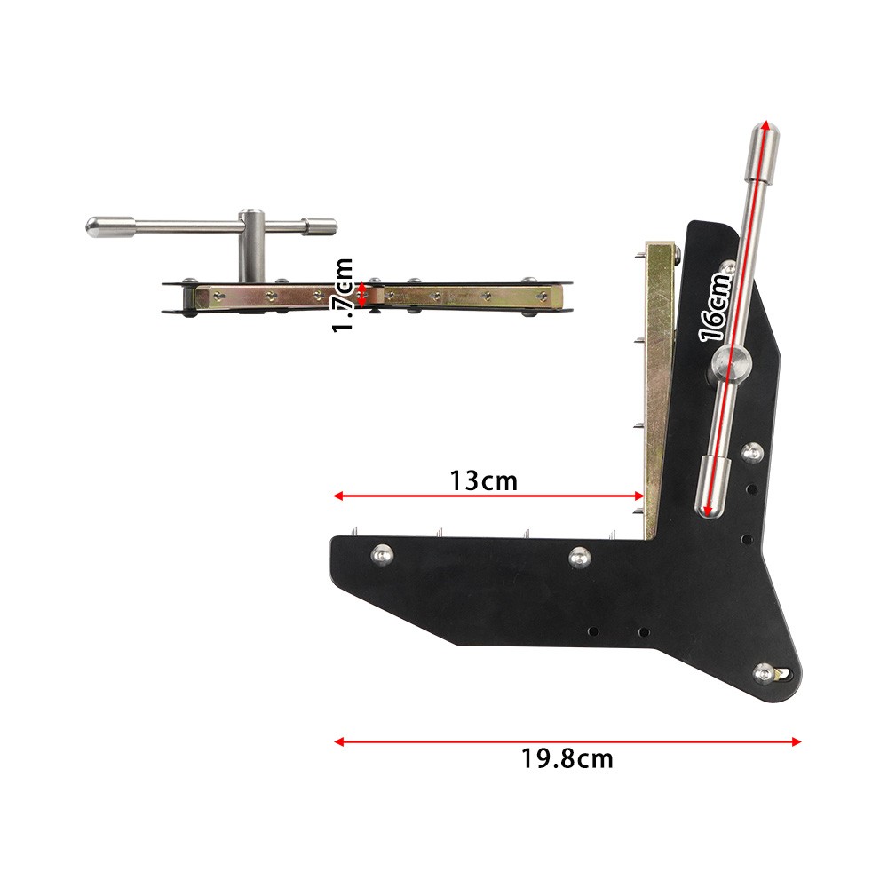 Miter Max Corner Clamp for Woodworking Making Window Door Casing