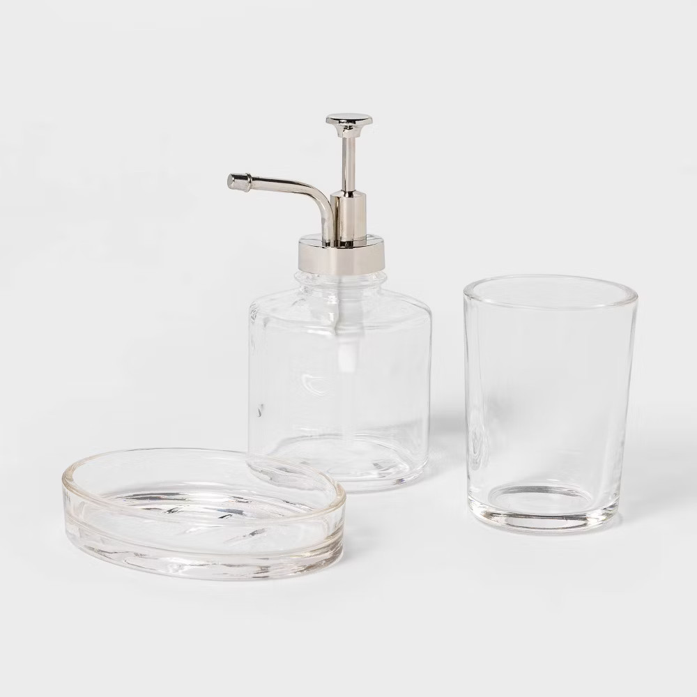 Oil Can Bath Coordinate Set Clear - Threshold