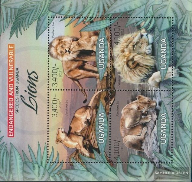 uganda 2979-2982 Sheetlet (complete issue) MNH 2012 Flora