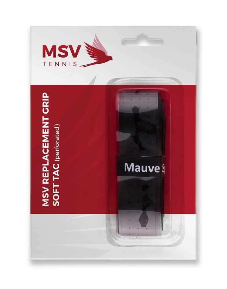MSV Soft Tac Perforated Replacement Grip Black