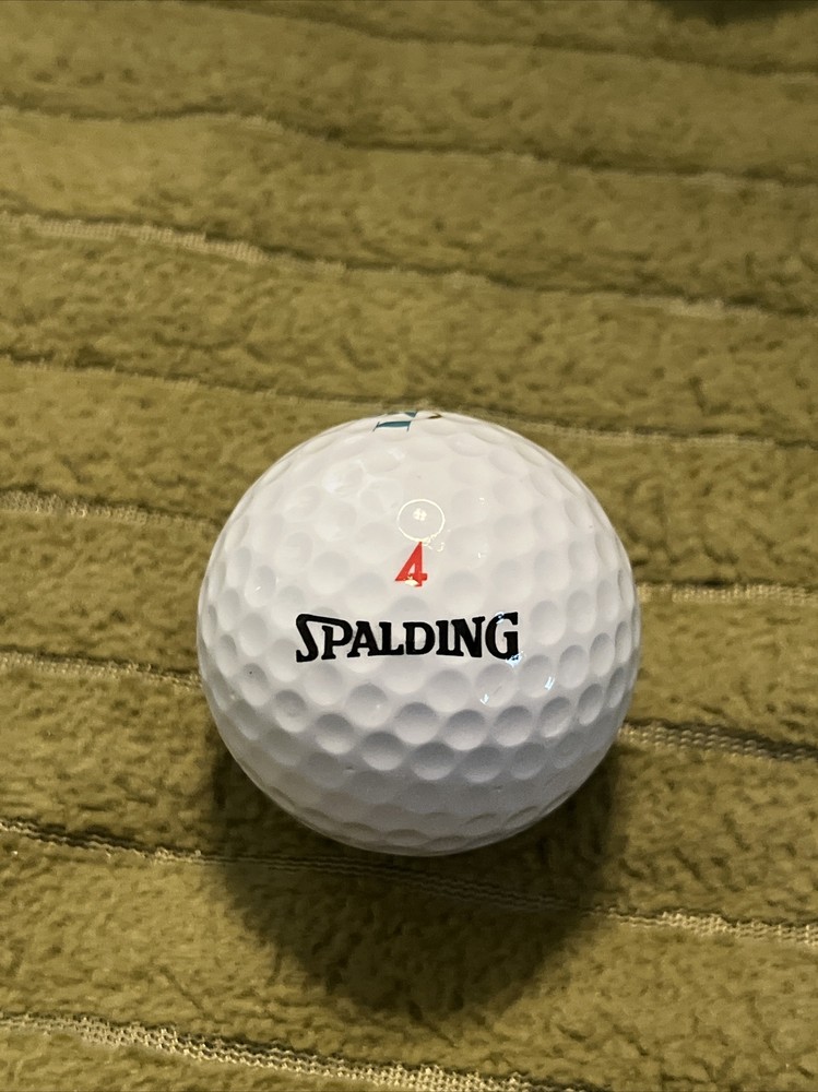 IZOD Logo Golf Ball Spalding 4