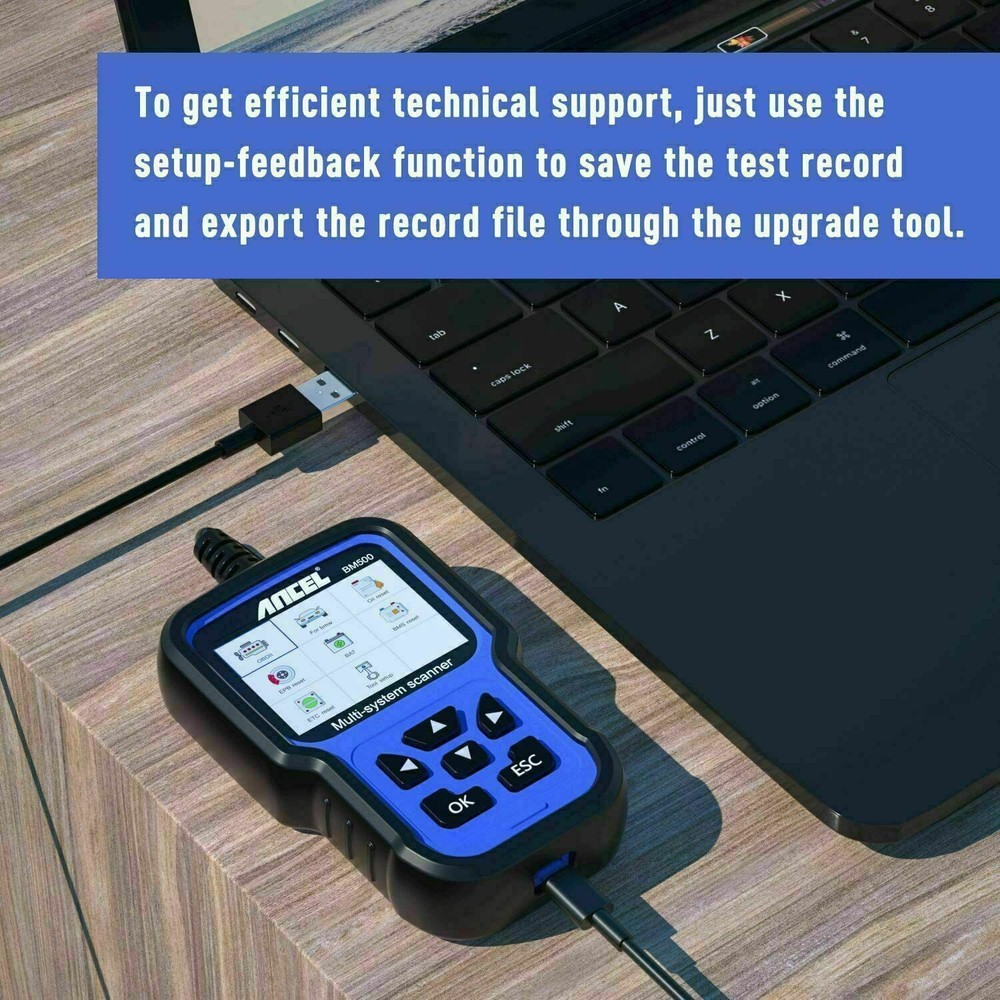 ANCEL BM500 All System OBD2 Scanner Code Reader for BMW Mini Car Diagnostic Scan