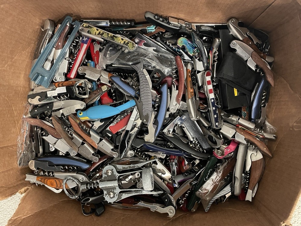 500+ Assorted Corkscrew Bottle Openers