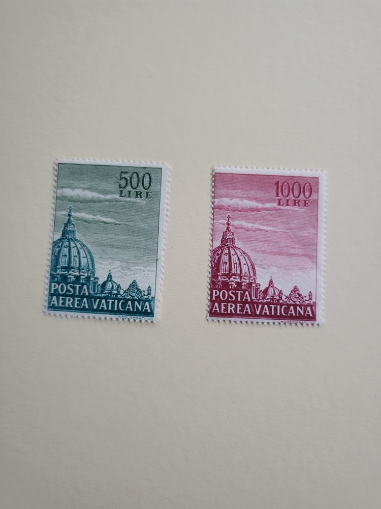 Stamps Vatican Scott #C33-4 nh