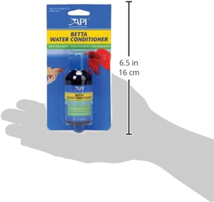 API Betta Water Conditioner Makes Tap Water Safe Freshwater 1.7oz - 3 Pack