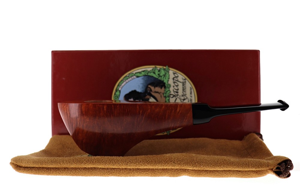 Ser Jacopo dalla Gemma Pipe SMOKES IT UNTIL IT PULLS smooth orange shape...