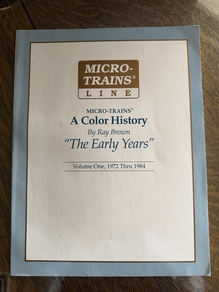 Micro-trains A Color History Volume 1 And 2