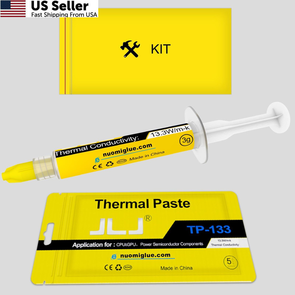 JLJ Thermal Paste 3g High Performance Silicon Grease Compound for CPU & 3G