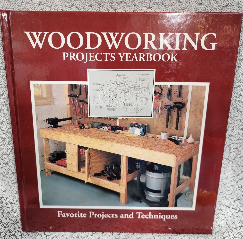 Woodworking Projects Yearbook Hardcover 1993 Favorite Projects & Techniques Nice