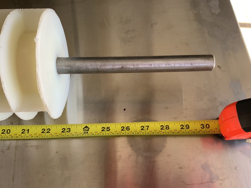 Moline plastic Long John Eclair Doughnut Cutter for cutting table Pastry