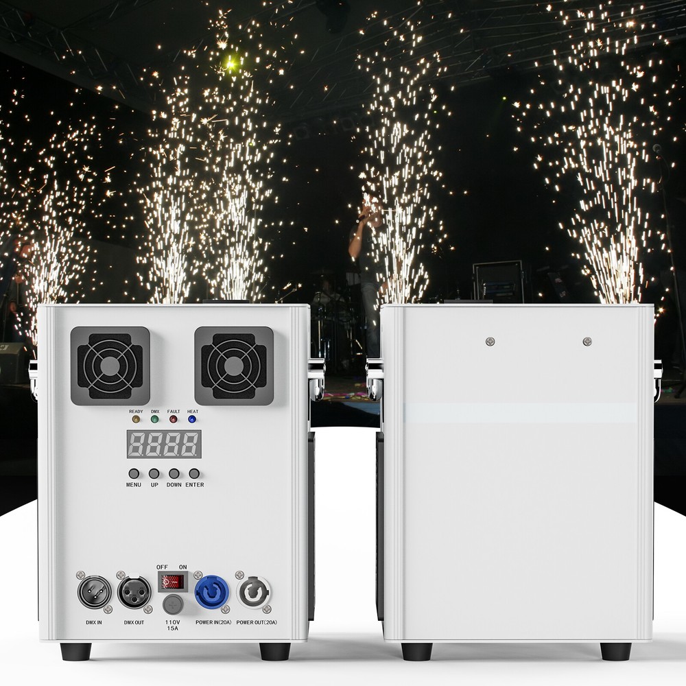 700W Cold Spark Machine DMX Wireless Remote Control Stage Firework Machine
