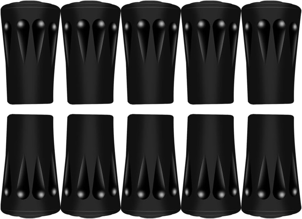Trekking Pole Tips Protectors Walking Stick Tips, Replacement Rubber Alpenstock
