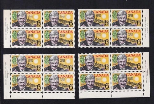 504  6¢  Stephen Leacock  MSPB   VFNH