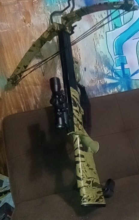 VIPER RATTLER 165LB CROSSBOW W/ SCOPE