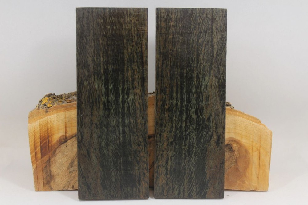 STABILIZED DYED MAPLE CUSTOM KNIFE HANDLE MATERIAL BLANK SCALES (6508)