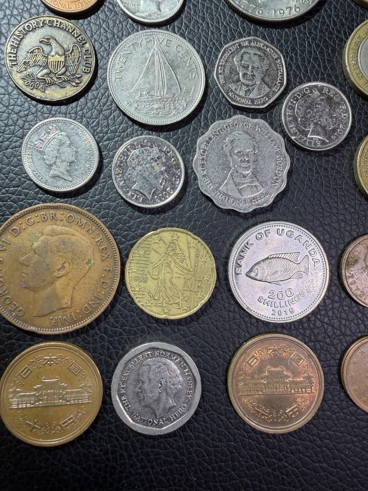 Set Of 49 Different Coins