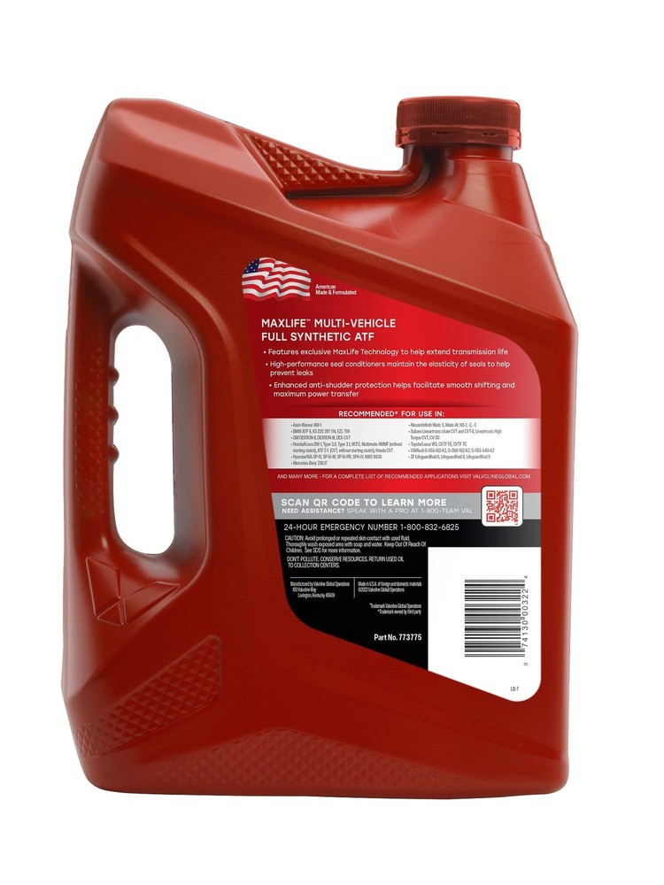 Multi Vehicle Full Synthetic ATF 1 QT - Effective Transmission Fluid