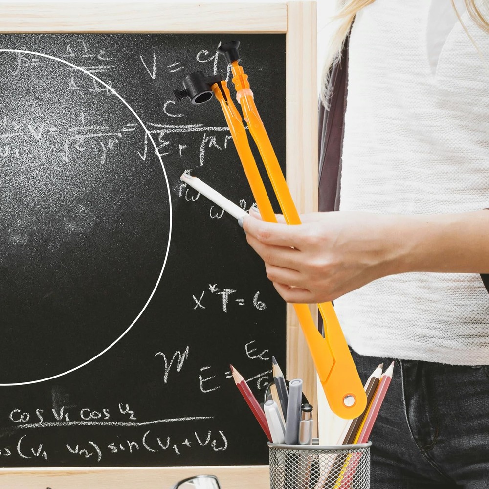 Compass Math Teaching Tool Large Compass Whiteboard Drawing Compass for Geome...