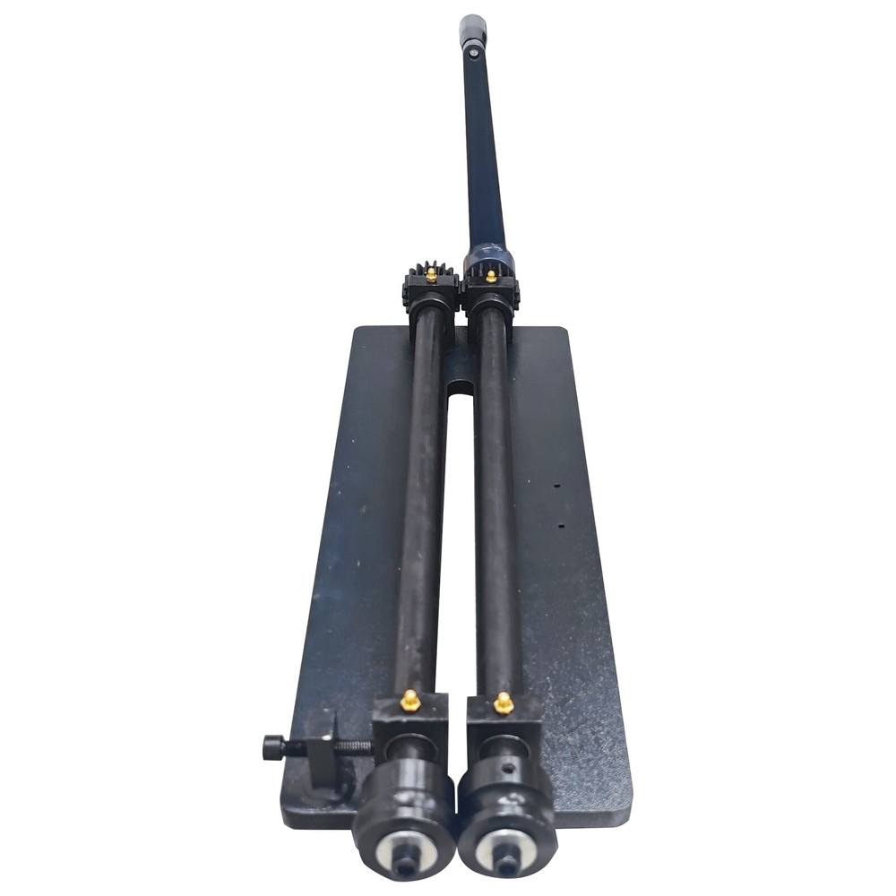 Hand Winding Machine Black Manual Edging Metal Bead Roller Create Channels 18Ga.