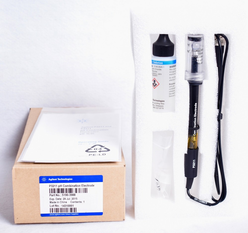 Agilent Technologies P3211 pH Combination Electrode  5190-3988
