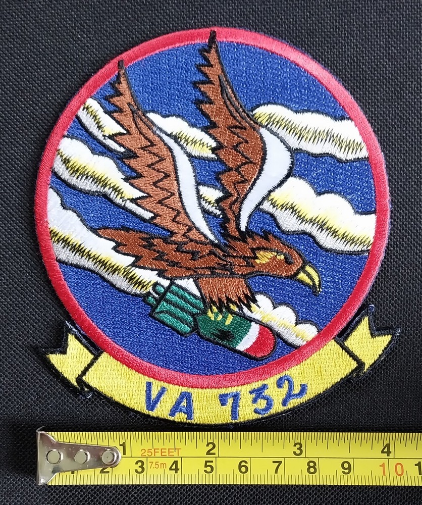 NAVY RESERVE ATTACK SQUADRON 732 ~ VA 732 ~ USN US MILITARY PATCH