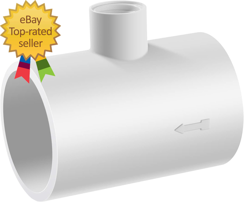 Flow Switch Flow Sensor with Tee for Hayward Salt System Compatible with Hayward