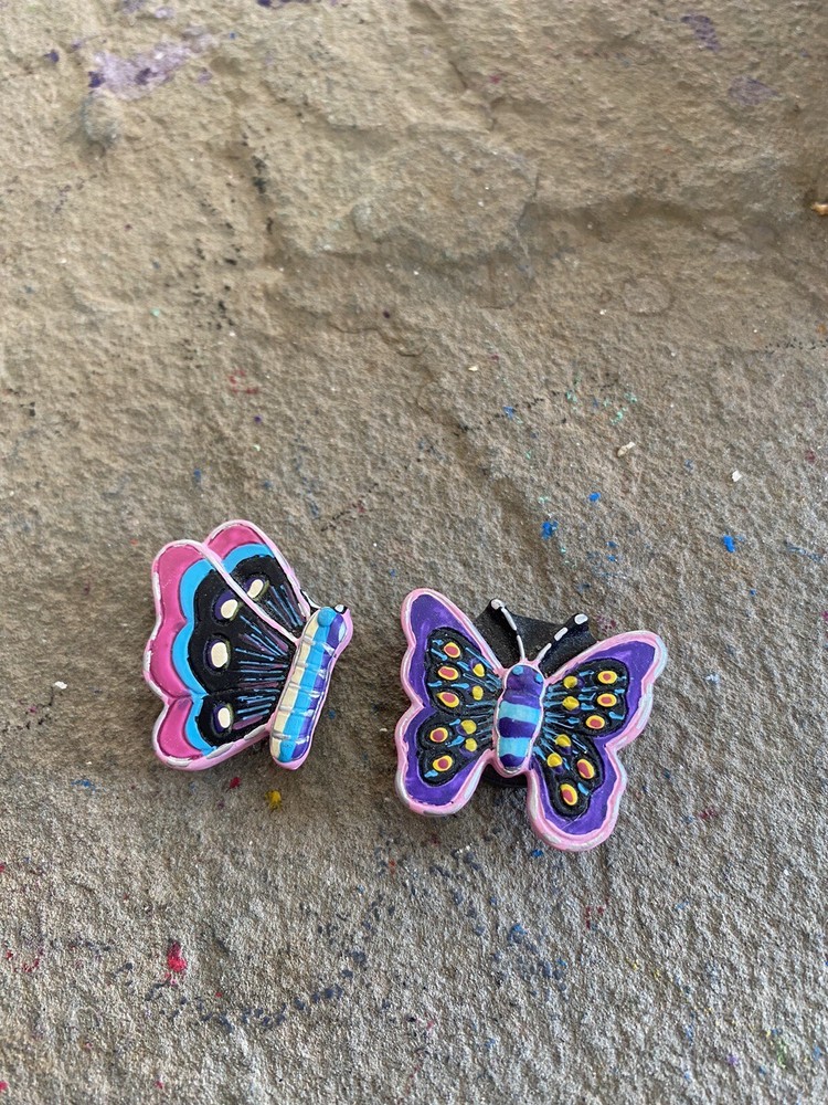 Butterfly Button Caps