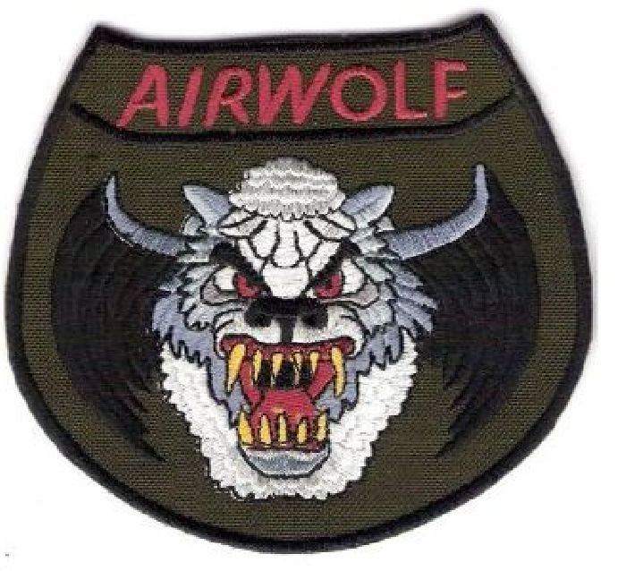 AIRWOLF SUBDUED PATCH - AWF03