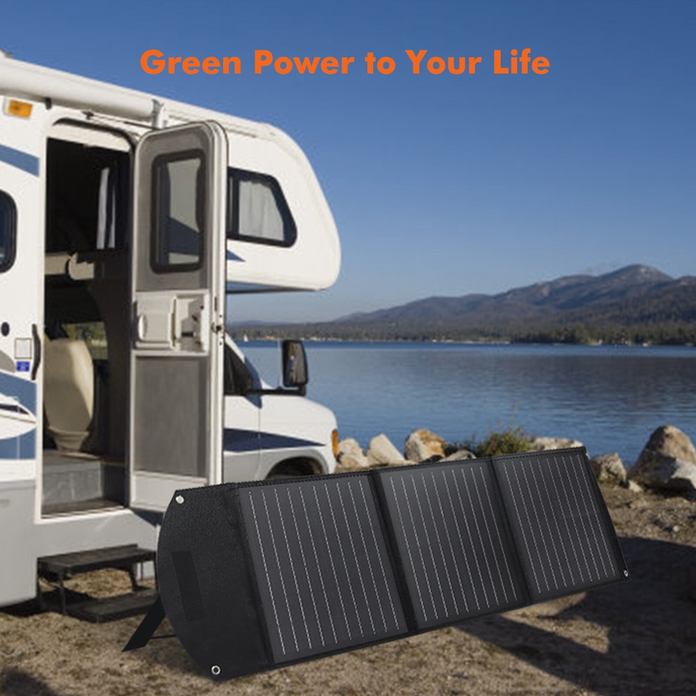 110W Portable Solar Panel Waterproof IP65 Foldable Solar Panel Kit for Outdoor