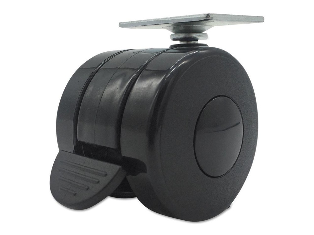 Alera Casters for Height-Adjustable Table Bases Black 4/Set HT3004