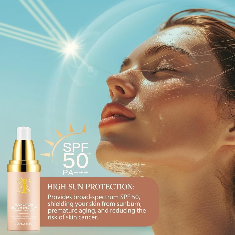 Foundation Color Changing 4 in 1, Color Changing