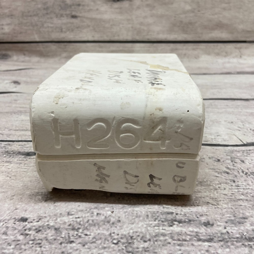 Ceramic Slip Casting Mold Double Leaf Dish Handle Holland #H-264