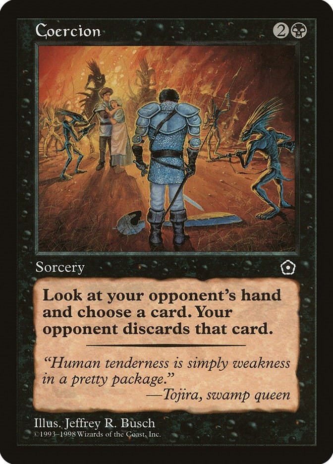 Coercion Portal Second Age N/A MTG MP