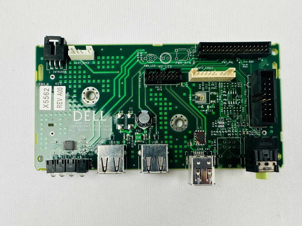 Dell X5562 REV A0 Precision 470 Front I/O USB Control Panel