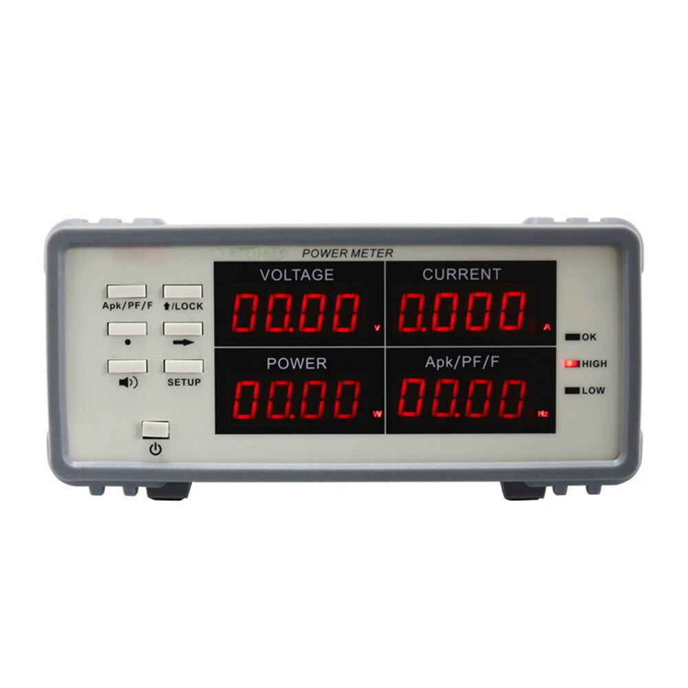 Intelligent Electrical Parameter Tester Digital Power Meter UTE1010A 0.3-3000W