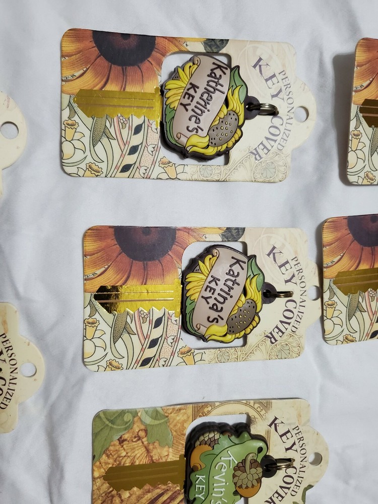 PERSONALIZED KEY COVERS NAMES THAT START WITH K & S & R