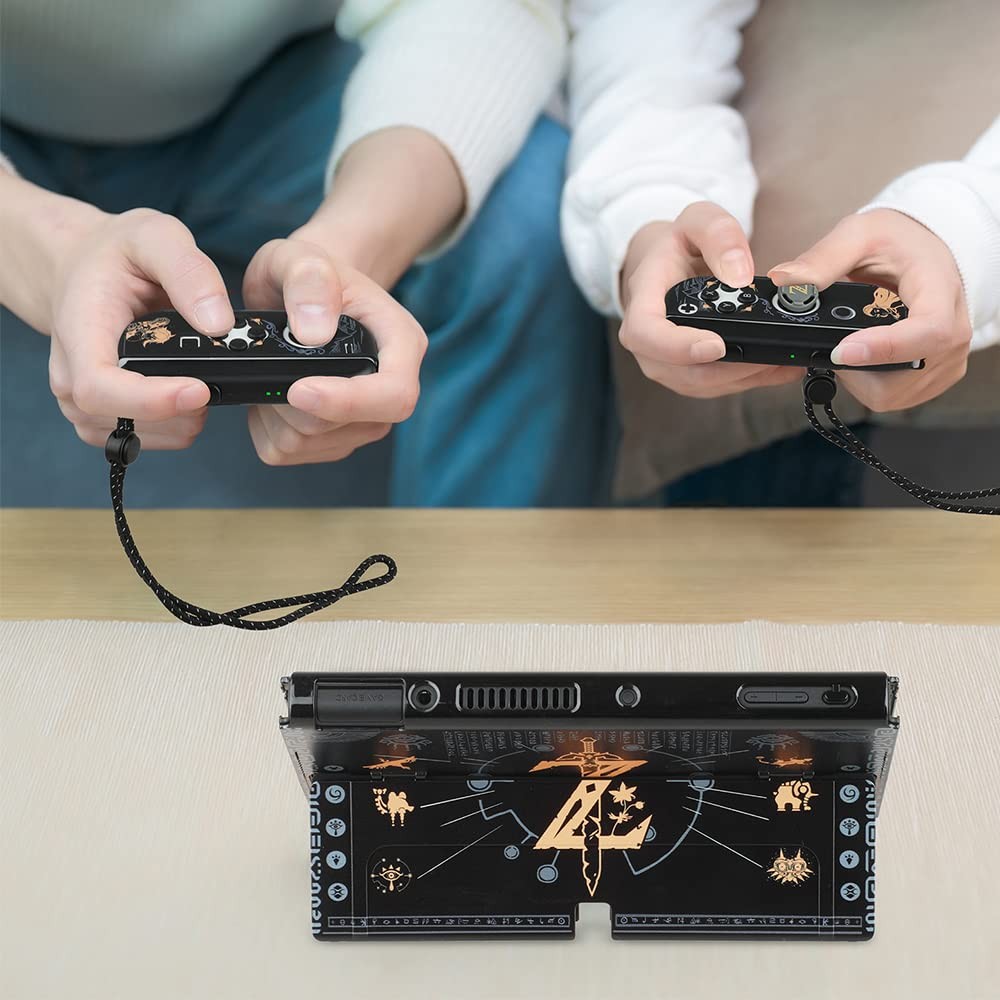 Dockable Protective Case Compatible with Switch OLED 2021, Hard Shell Case...