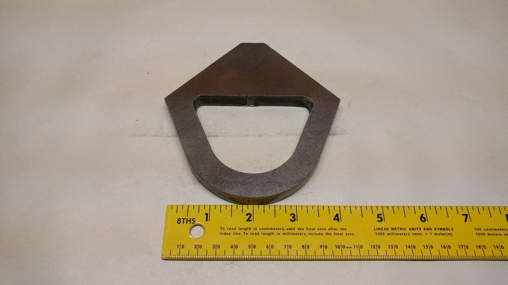 1/2" WELD ON LIFTING EYE - D-RING - SHACKLE MOUNT - TRAILER TIE DOWN - TOW STRAP