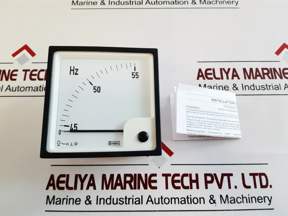 Crompton e244-41s-g-ry-ag-ag frequency meter