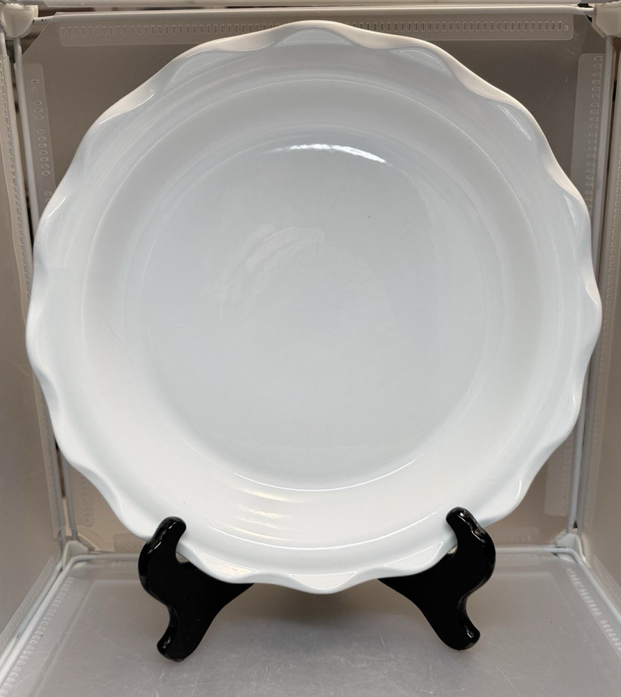 Roshco Ceramic Baking Oven Baking Dish / Pie Plate 11.25" Dia. for 9" Pie