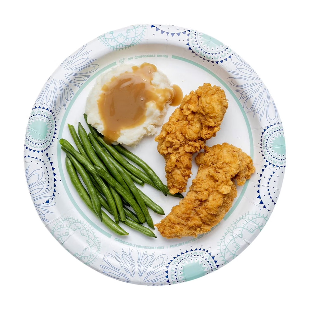 ( 3 pk) Disposable Paper Plates, 10", 50 Count