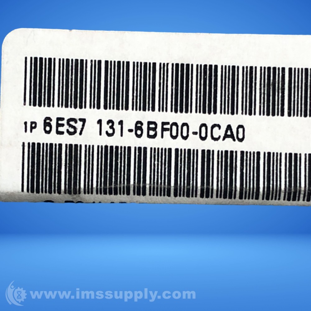 Siemens 6ES7131-6BF00-0CA0 Digital Input Module FNFP